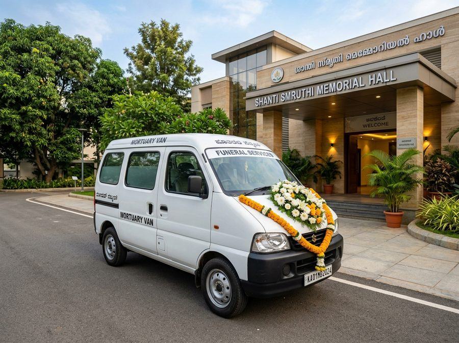 Mortuary Ambulance Hearse Van Bangalore